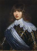 Justus Suttermans Portrait prince Cristiano oil